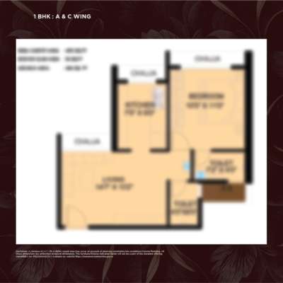 1 BHK A & C Wing of Codename Next Level