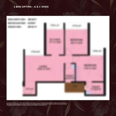 2 BHK OPTIMA - A & C Wing of Codename Next Level