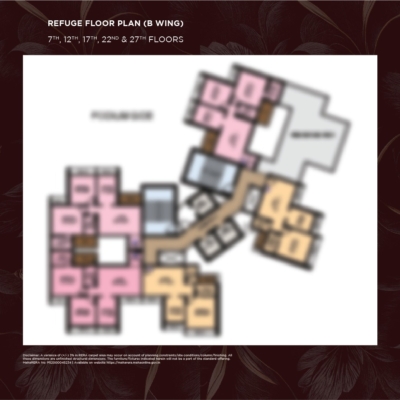 Refuge Floor Plan (B Wing) of Codename Next Level
