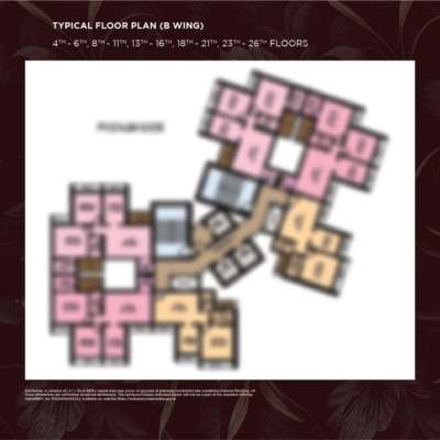 Typical Floor Plan (B Wing) of Codename Next Level